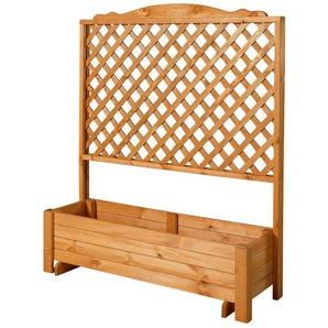 promadino Spalier Romantica, mit Pflanzkasten, BxTxH: 120x38x140 cm