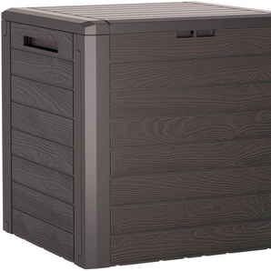 Aufbewahrungsbox PROSPERPLAST Woodebox Aufbewahrungsboxen Gr. B/H/T: 58,8 cm x 46 cm x 55 cm, braun Boxen und Kisten braun, 140 liter