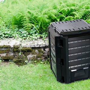 Komposter PROSPERPLAST 380 l schwarz Komposter