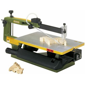 Proxxon - Dekupiersäge ds 460 2-Gang Ausladung 460 mm + Super-Cut Sägeblätter