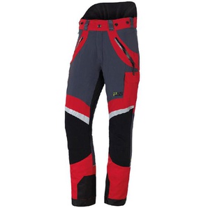 PSS Schnittschutzhose X-treme Light Rot/Schwarz Gr. 102 schlank und groß