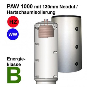 Pufferspeicher mit Warmwasser PAW