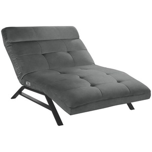 Pure Home Lifestyle Liege, Dunkelgrau, Textil, 120x54-113x158-198 cm, Goldenes M, Dgm, Stoffauswahl, motorische Relaxfunktion, Wohnzimmer, Sessel,