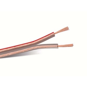 PURELINK Lautsprecherkabel, 2x1,5 mm², 100m, transparent, CCA X-SC2150T-100
