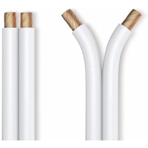 PURELINK Lautsprecherkabel, 2x1,5 mm², 15 m, weiß, OFC SE-SP051-015