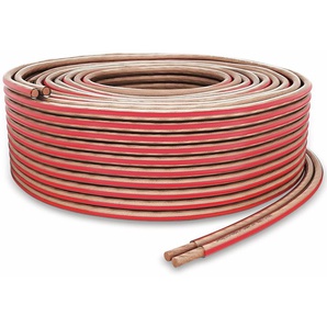 PURELINK Lautsprecherkabel, 2x2,5 mm², 50 m, transparent, OFC SE-SP060-050