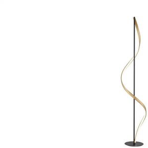 Q-Smart Home Lights Stehleuchte - schwarz - Materialmix - 24 cm - 141 cm - cm 24,0 | Möbel Kraft