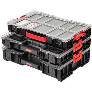 Qbrick System Kleinteilebox-Set »PRO Organizer 300 + 200 + 100«, 3 Stück