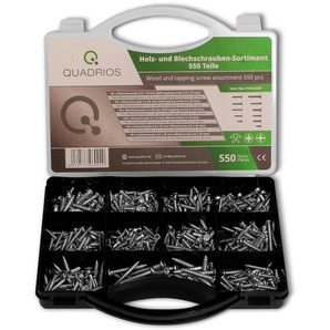 QUADRIOS Schrauben-Set, 2109SA047, Stahl, 550 Stück