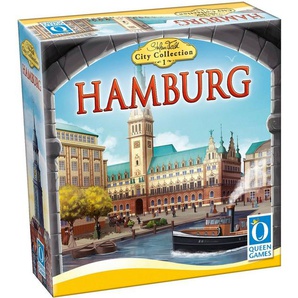 Queen Games Spiel Hamburg Classic, Strategiespiel, Made in Germany