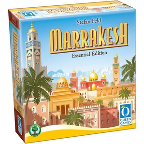 Queen Games Spiel, Strategiespiel Marrakesh Essential Edition, Made in Europe