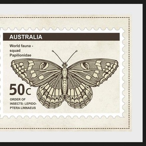 queence Bild 50c, Schmetterlinge (1 St)