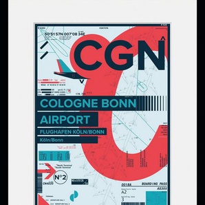 queence Bild CGN AIRPORT, Flugzeuge (1 St)