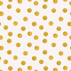 QUEENCE Vinyltapete Tapeten Gr. B/L: 0,9 m x 2,5 m, Rollen: 1 St., goldfarben (gold) Türtapeten