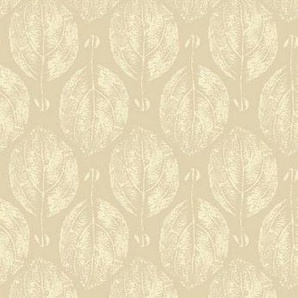 queence Vinyltapete Blätter V, glatt, natürlich, (1 St), Selbstklebende Tapete 90x250cm mit herbstlichem Motiv