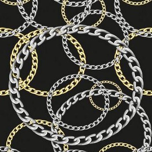 queence Vinyltapete Fashion Chains, 90 x 250 cm, selbstklebend