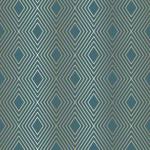 queence Vinyltapete Kourtney, glatt, Farbverlauf, abstrakt, bedruckt, gemustert, 90x250cm, selbstklebend, kinderleichte Anbringung, Sticker