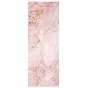 queence Vinyltapete Marmor-Rosa, Steinoptik, 90 x 250 cm, selbstklebend