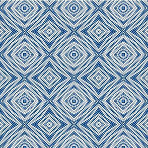 queence Vinyltapete Muster-Blau, 90 x 250 cm, selbstklebend