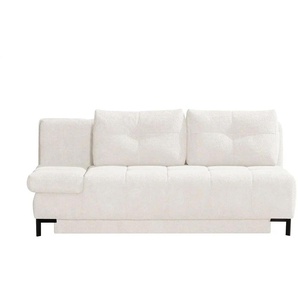 Querschläfer  aus Bouclé  Sammy ¦ beige ¦ Maße (cm): B: 206 H: 98 T: 98.0