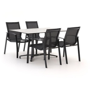 R&S Design Altea/Canzo 140 cm Gartenmöbel-Set 5-teilig