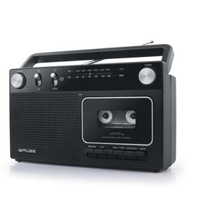 Radiokassette schwarz Muse m152rc