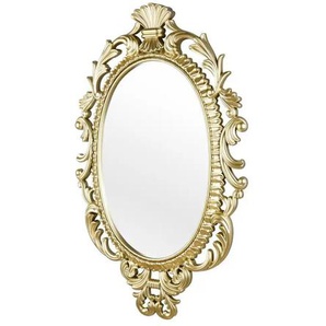 Spiegel 44 5 x 73 cm  ¦ gold ¦ Kunststoff,Aluminium,Glas ¦ Maße (cm): B: 3,5 H: 73