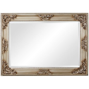 Rahmenspiegel  Iseo ¦ silber ¦ Massivholz,Holzwerkstoff,Polyresin (Kunstharz) ¦ Maße (cm): B: 77 H: 107 T: 6.0