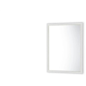 Rahmenspiegel | weiß | Kunststoff | 1 cm | 50 cm |