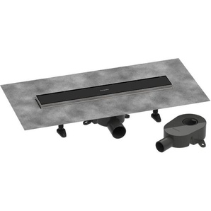 RainDrain Go Komplettset Duschrinne 500, rückseitig - Hansgrohe