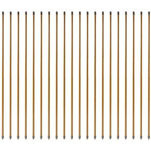 Rankhilfe WINDHAGER Rankhilfen Gr. B/H: 1,6 cm x 180 cm, braun Zubehör Stahlpflanzstäbe in Bambusoptik, H: 180 cm