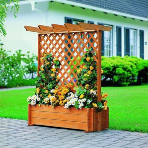 Rankkasten mit Pergola klein, Rankkasten für Garten, Terasse, Indoor