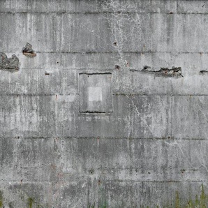 RASCH Fototapete Factory III Tapeten Gr. B/L: 3,72 m x 3 m, Rollen: 1 St., grau Fototapeten Steinoptik Tapeten