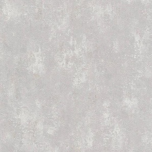 RASCH Vinyltapete Lucera Tapeten Gr. B/L: 0,53 m x 10,05 m, Rollen: 1 St., silberfarben Vinyltapeten Tapeten