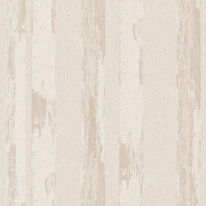 RASCH Vinyltapete Selection Tapeten Gr. B/L: 0,53 m x 10,05 m, Rollen: 1 St., beige (hellbeige) Strukturtapeten