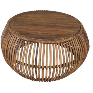 RATTAN Couchtisch Rattan Natur