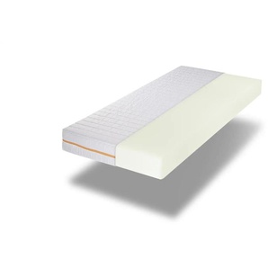 Ratzzz Komfortschaum-Matratze Langschläfer - weiß - Materialmix - 140 cm - 12 cm | Möbel Kraft