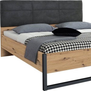 rauch Bett Tampa, im modernen Industrial Style, Bettenkufe aus Metall