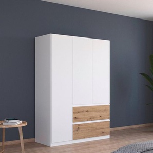 rauch Drehtürenschrank Costa mit Schubkästen, grifflose Front mit Push-to-Open Funktion