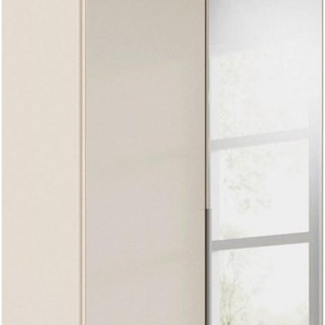 rauch Drehtürenschrank Kleiderschrank Kleiderschränke Schrank Garderobe AGORDO mit Glasfront (in zwei Griff-Farben) durchdachte Innenausstattung, in 6 Breiten und 2 Höhen MADE IN GERMANY