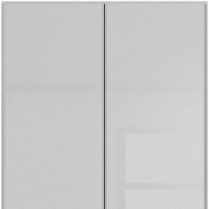 rauch Drehtürenschrank Kleiderschrank Kleiderschränke Schrank Garderobe AGORDO mit Glasfront (in zwei Griff-Farben mit Glasfront) mit Außenschubkästen, in 6 Breiten und 2 Höhen MADE IN GERMANY