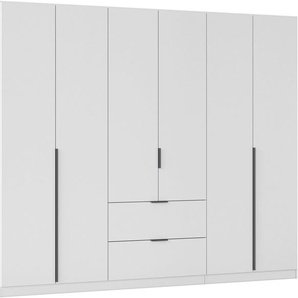 rauch Drehtürenschrank Kleiderschrank Schrank Garderobe AGORDO mit Dekor- oder Hochglanzfront (in zwei Griff-Farben mit Dekor- oder Hochglanzfront) mit Außenschubkästen, in 6 Breiten und 2 Höhen MADE IN GERMANY