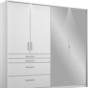 rauch Drehtürenschrank Kleiderschrank Schrank Garderobe Garderobenschrank Topseller HOMBURG inkl. Passepartout, oberer Schubkasten mit Einteilung MADE IN GERMANY