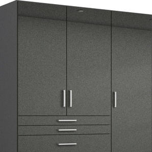 rauch Drehtürenschrank »Kleiderschrank Schrank Garderobe Garderobenschrank Topseller HOMBURG«, mit viel Stauraum, oberer Schubkasten mit Einteilung MADE IN GERMANY