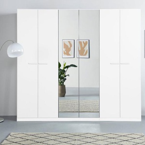 rauch Drehtürenschrank Kleiderschrank Schrank Garderobe TOPSELLER OTELI inkl. Inneneinteilung mit 3 Innenschubladen extra Böden optional mit Spiegel MADE IN GERMANY