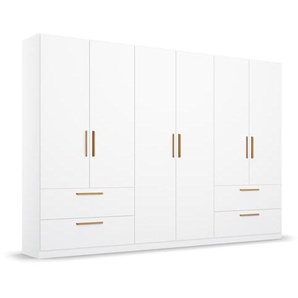 rauch Drehtürenschrank »Skandi«, 6-türig, weiß