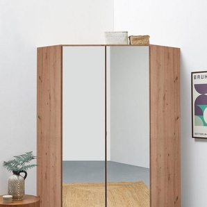 INOSIGN BY RAUCH Eckschrank Kleiderschrank Schrank Garderobe Wäscheschrank VANDOR voll ausgestattet, viel Stauraum, Spiegel vollflächig MADE IN GERMANY