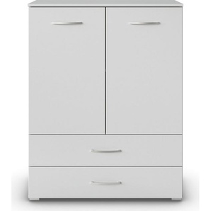 rauch Hochkommode Pure by Aditio, im minimalistischem Design, 2 Schubladen mit Softclose-Funktion