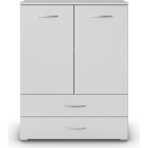 rauch Hochkommode Pure by Aditio, im minimalistischem Design, 2 Schubladen mit Softclose-Funktion