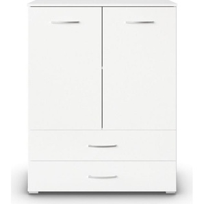 rauch Hochkommode Pure by Aditio, im minimalistischem Design, 2 Schubladen mit Softclose-Funktion